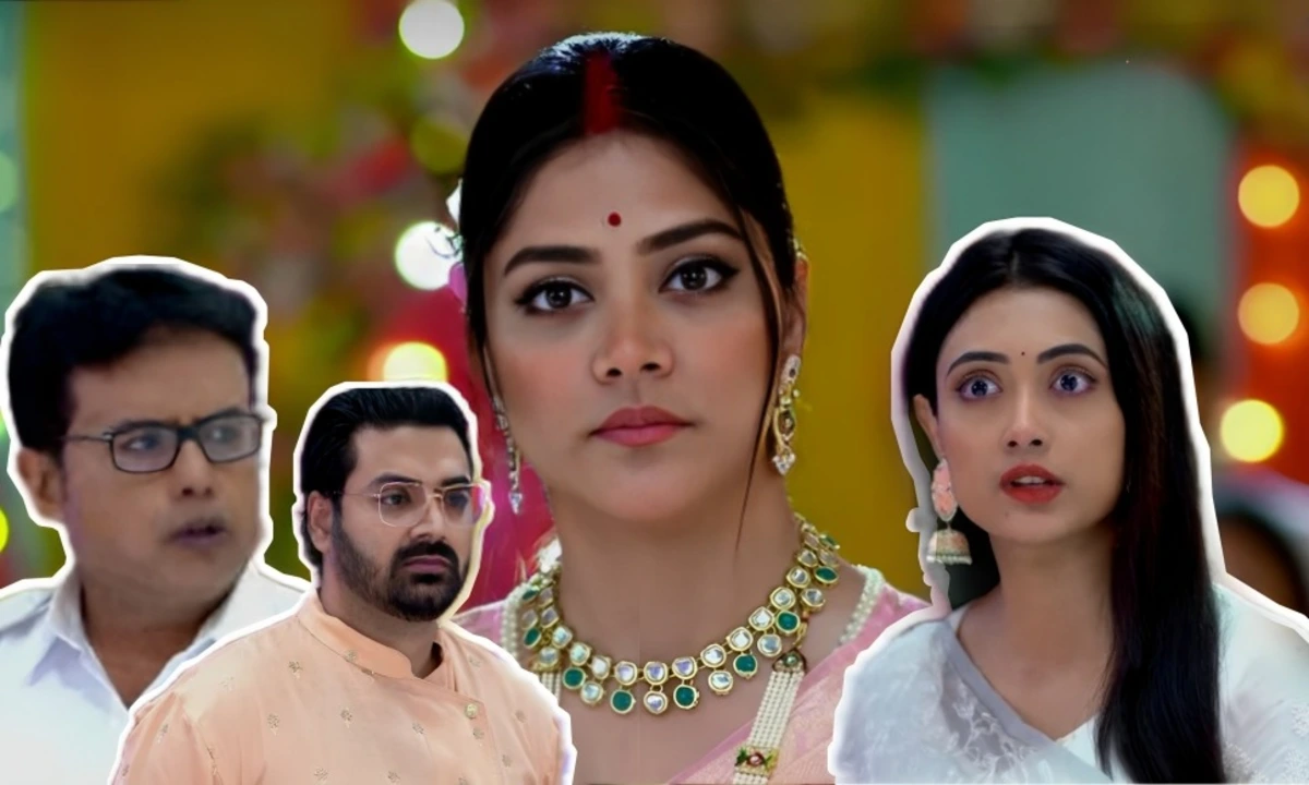 ১৮০ ডিগ্রি পাল্টি খেল রাধিকা! পুলিশের সামনে অনির্বাণের ঢাল হয়ে দাঁড়াল রাধিকাই! কমোলিনী ধরা পড়বে, রাধিকার একটা প্ল্যানেই কিস্তিমাত 1 radhika and anirban in ekka dokka