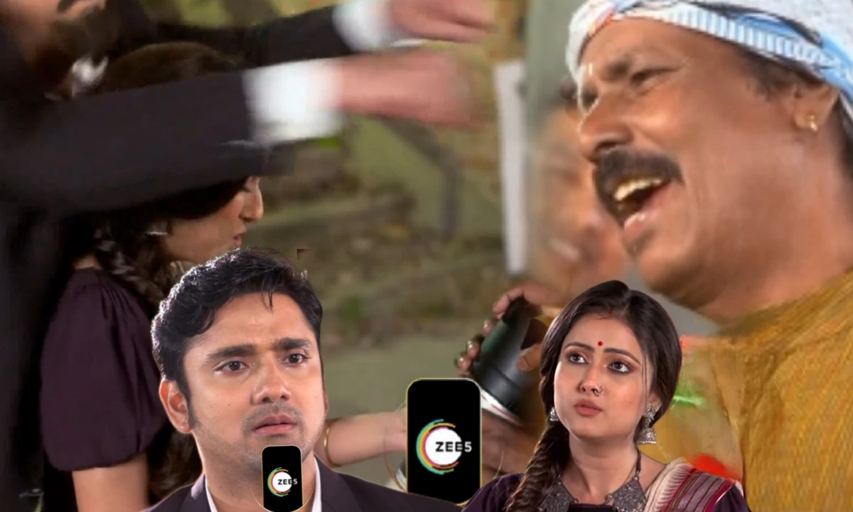 ফের পর্ণার ওপর গুন্ডাদের আক্রমণ! বউকে বাঁচাতে ছদ্মবেশ খুলে ঝাঁপিয়ে পড়ল অবিশ্বাসী সৃজন! কী হবে এবার? 1 srijan parna
