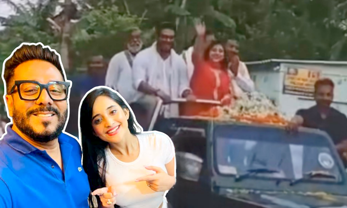 Soumitrisha election campaign for tmc