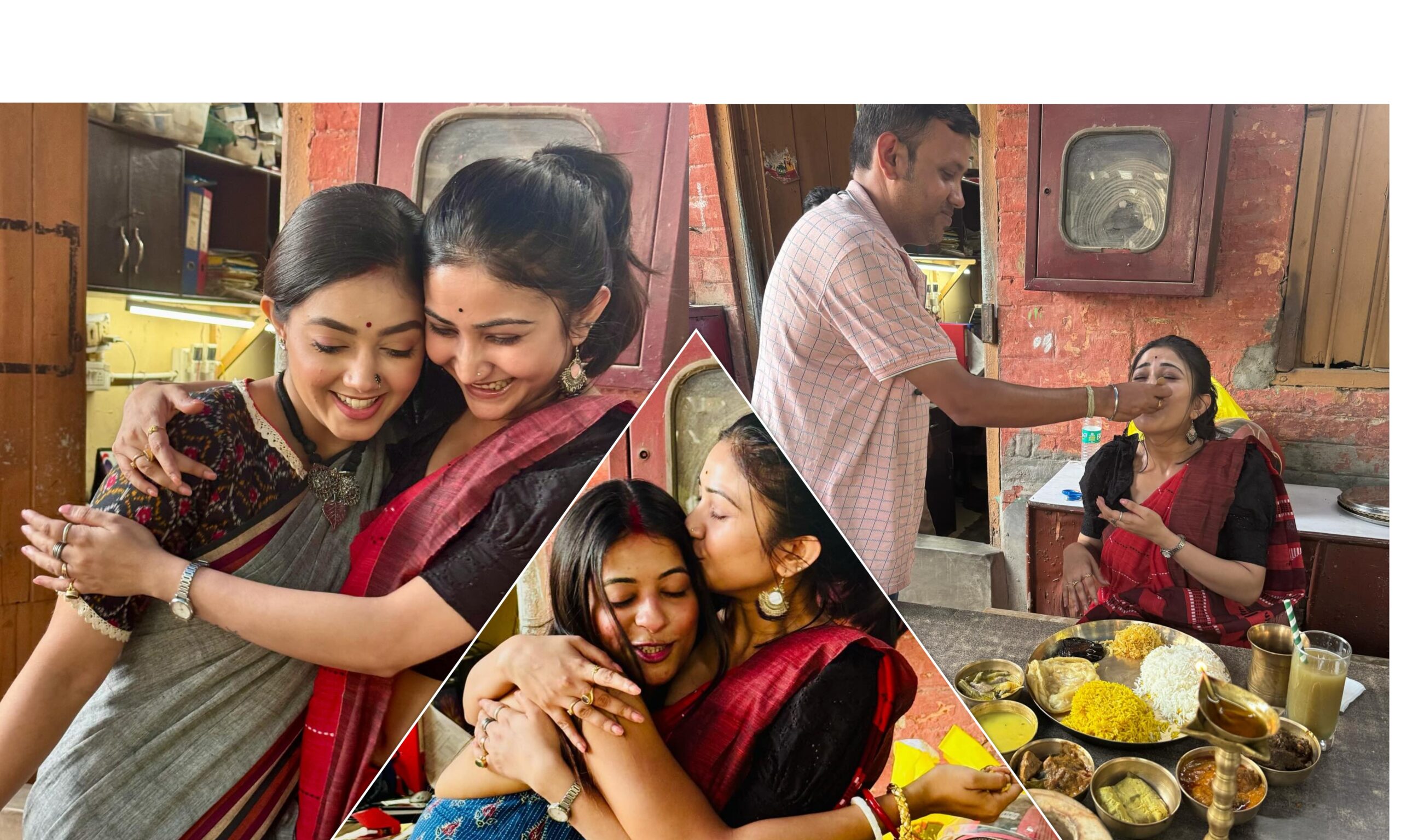 বৈশাখেই বাজবে সানাই! ভাত, পোলাও সঙ্গে দই মিষ্টি, ফুলকির সেটে কব্জি ডুবিয়ে আইবুড়োভাত খেলেন আদৃত প্রিয়া কৌশাম্বী! 1 Kaushambhi Ayburobhat