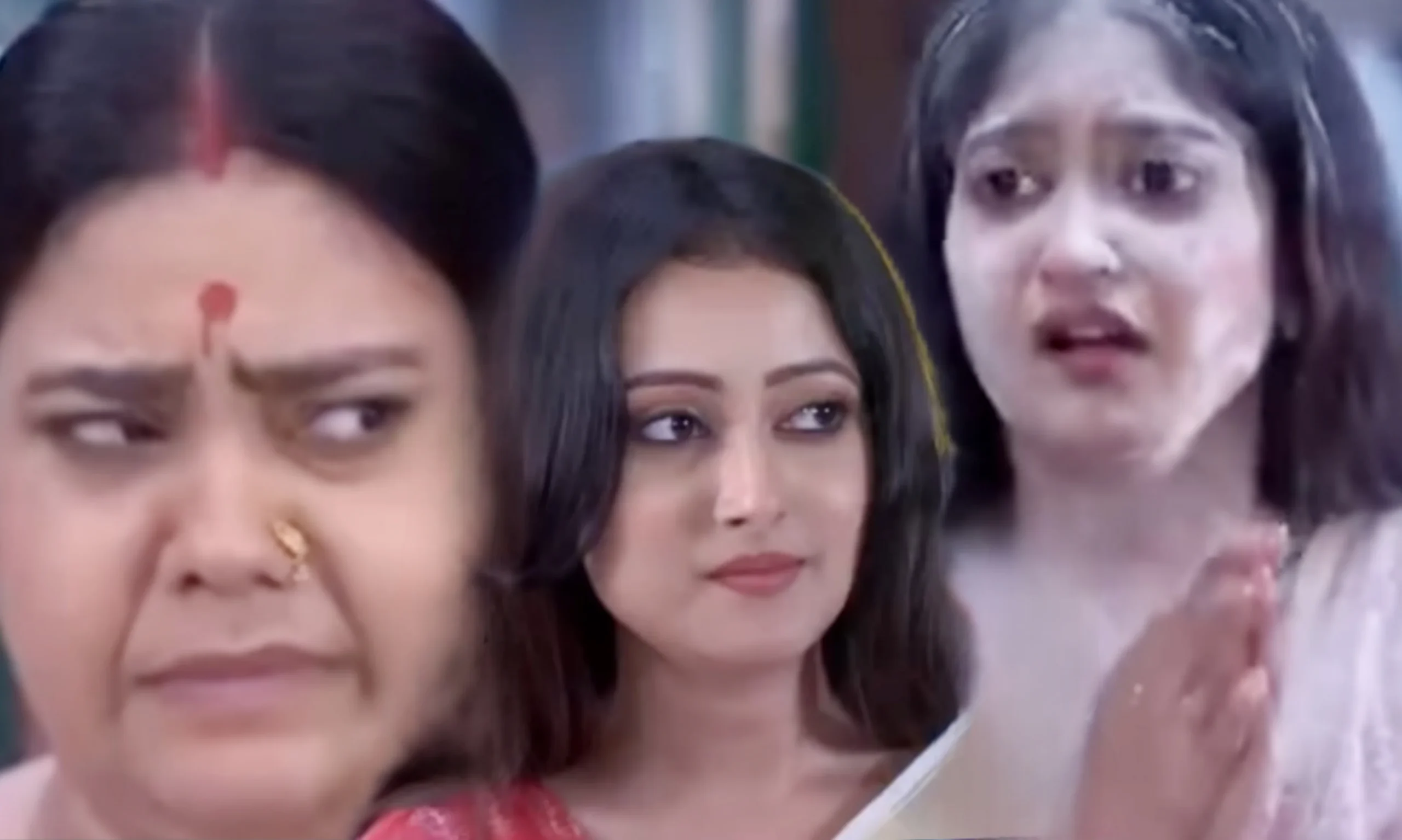 জুতোর আঠা সুইটির হাতে দিয়ে সুইটিকে জব্দ করল পর্ণা! নিম ফুলের মধুতে বিরাট চমক 1 parna_swity