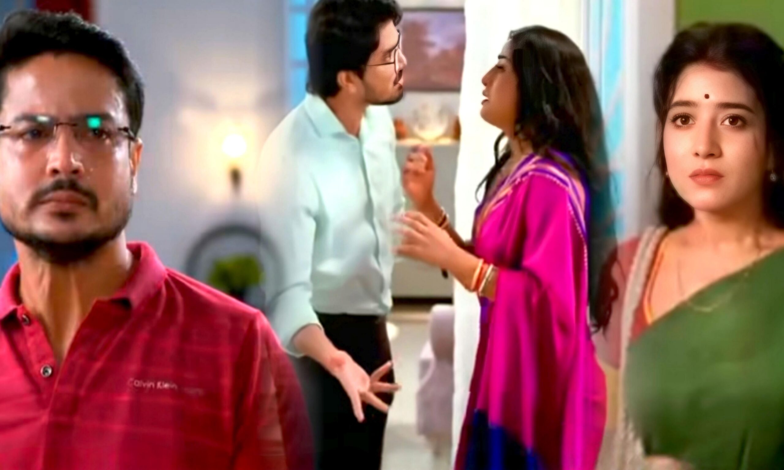 Zee Bangla Serial Mithijhora Rai has Came Back and Anirban Was standing He have No Words