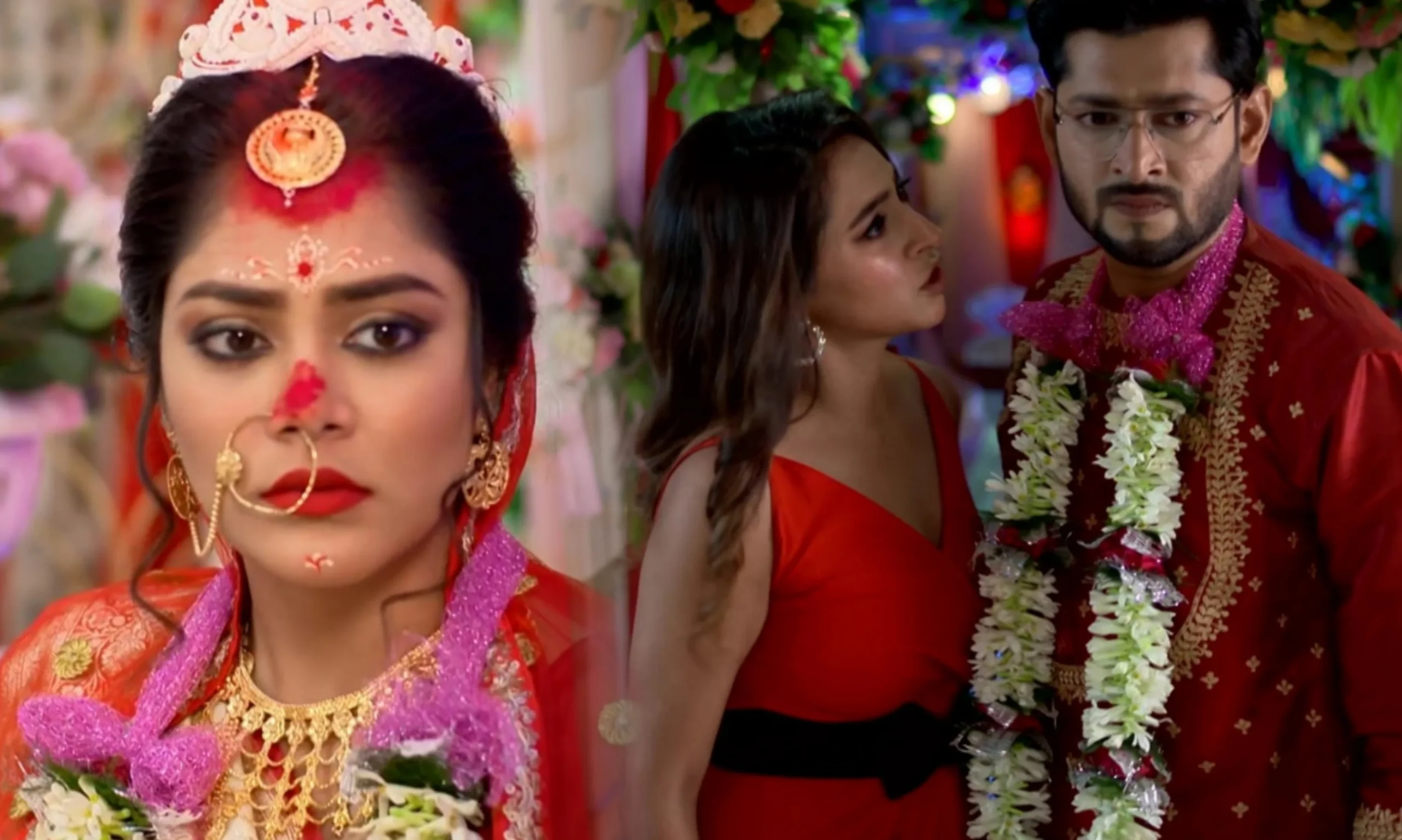 জমজমাট শুভ বিবাহ! নায়ক-নায়িকার মধ্যে তবে কী এবার রোম্যান্টিক পর্ব দেখা যাবে? 1 sudha and tej has misunderstood each other