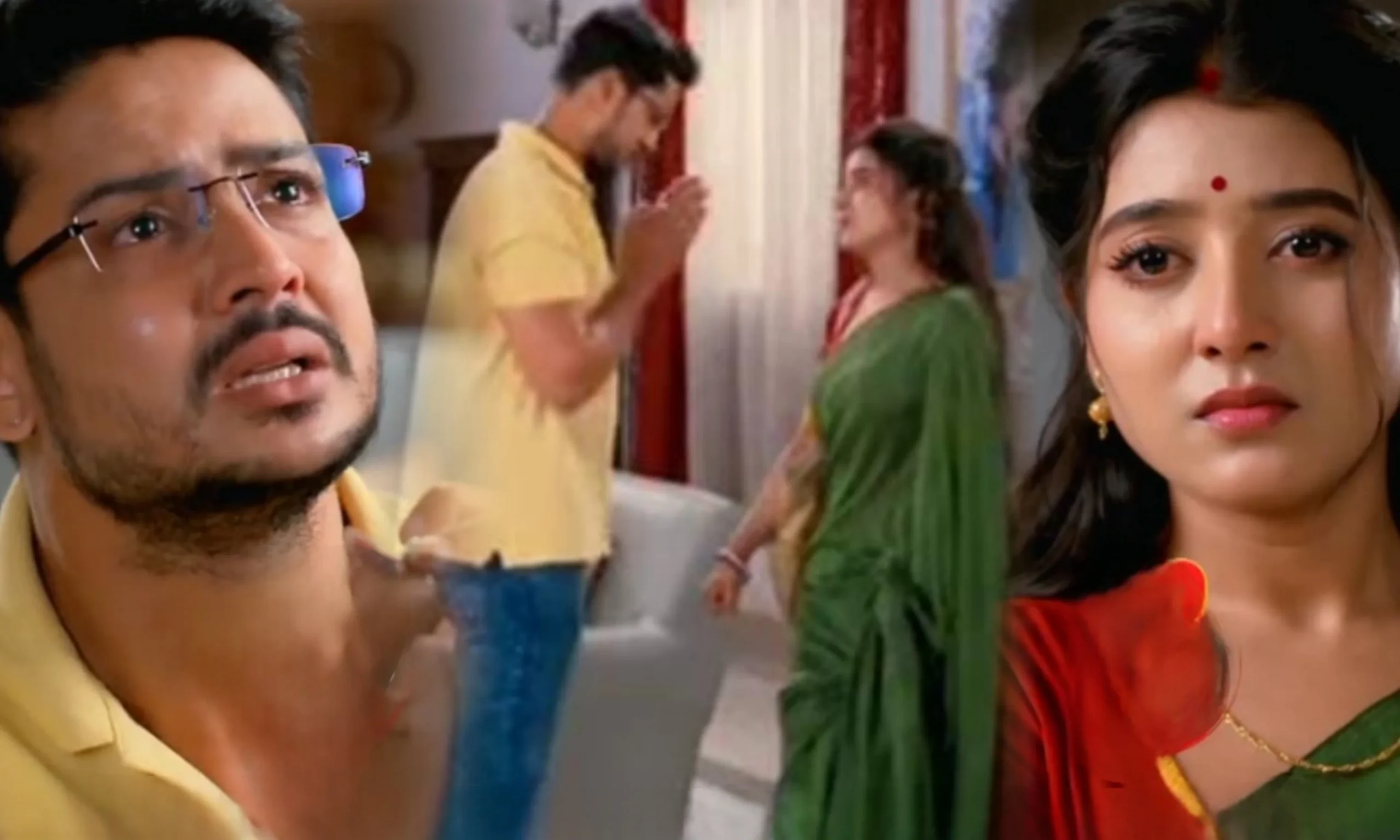 হাত জোর করে রাইয়ের কাছে ক্ষমা চেয়ে পাপের প্রায়শ্চিত্ত করল অনির্বাণ! এবার কী নতুন জীবন শুরু হবে তাঁদের? 1 Bengali serial