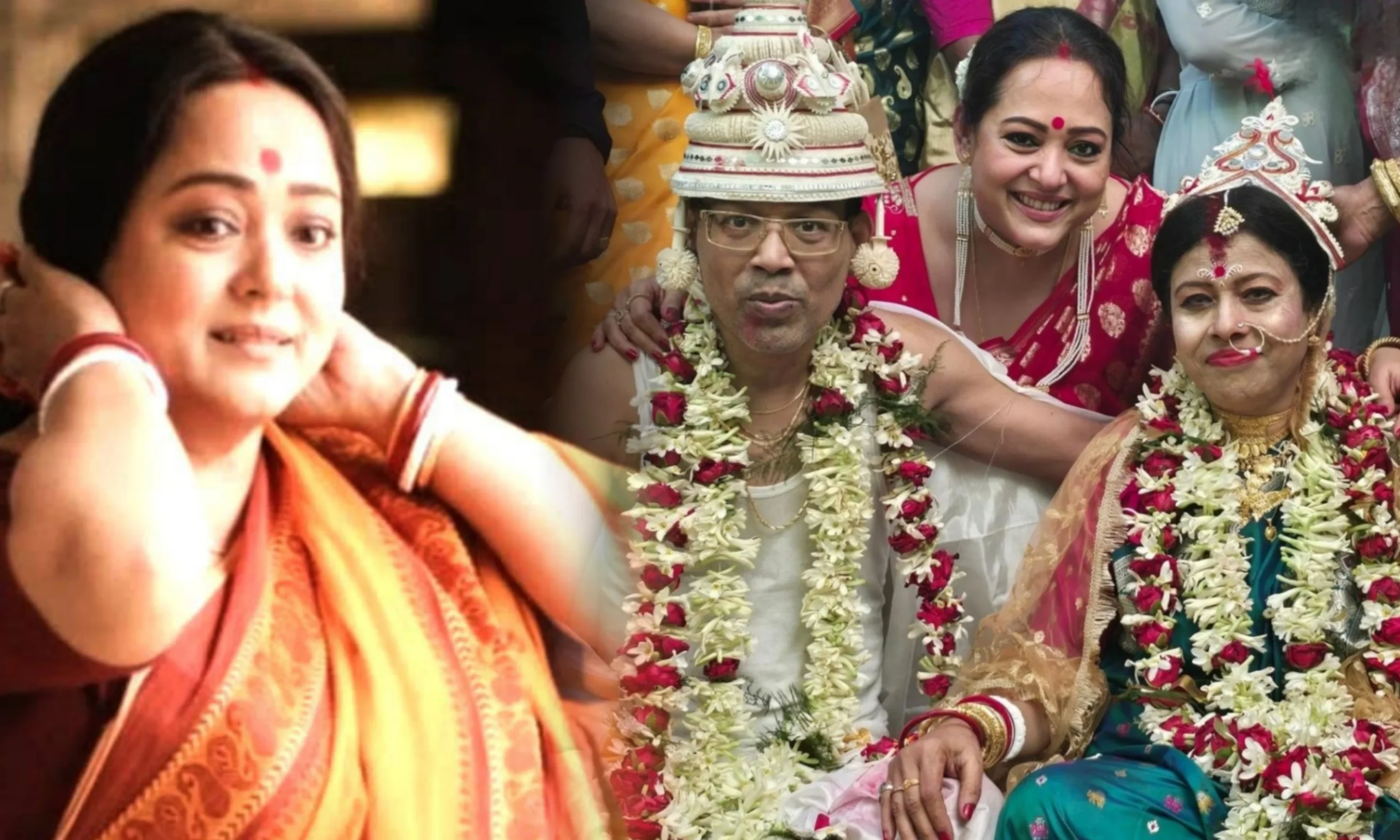 Aparajita Auddy writes an emotional tribute to her late mother after brother's Wedding