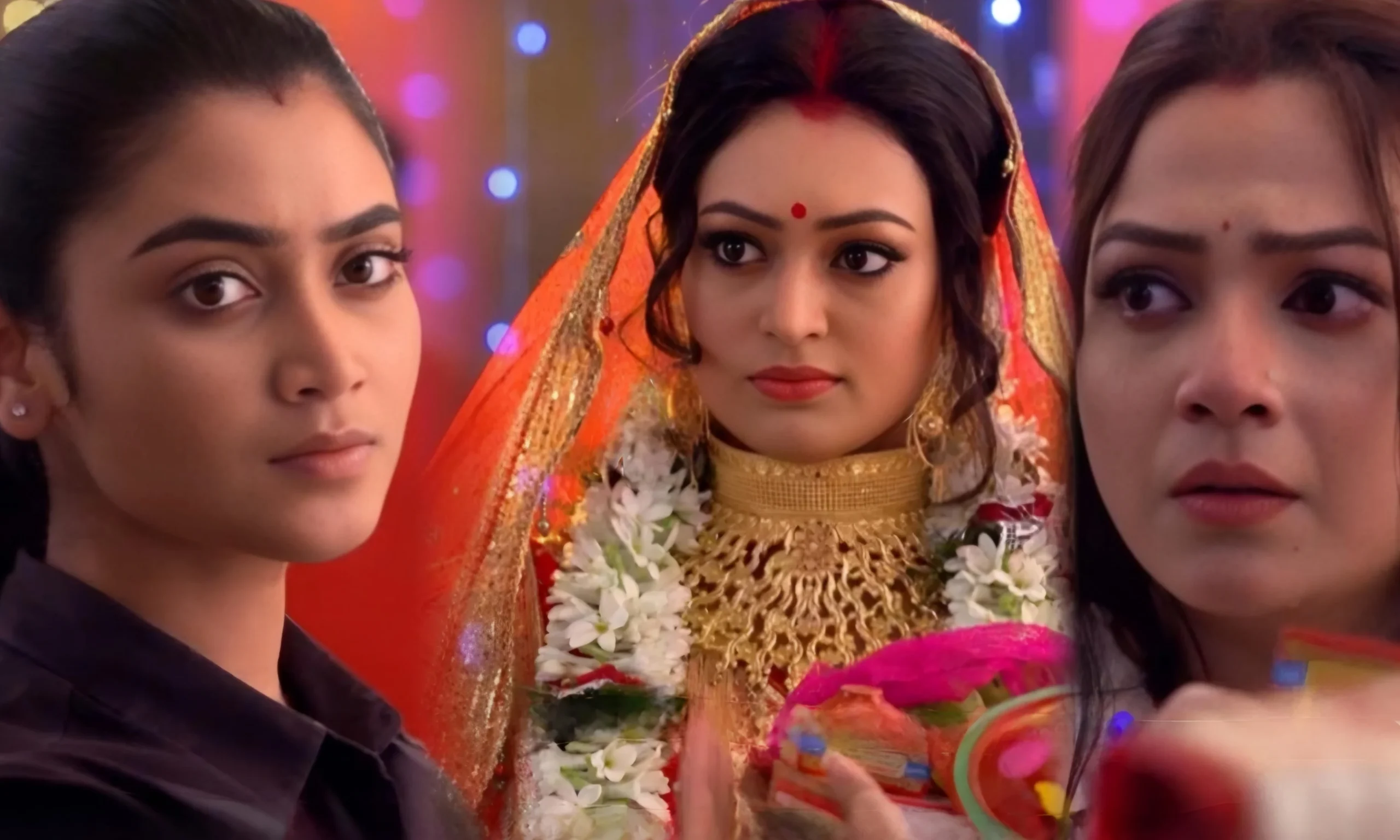 মালা চ্যাটার্জীকে বরণ করে ঘরে তুলল মেহেন্দি! মুখার্জি বাড়িতে মালাকে উচিত জবাব দিল জ্যাস ও কৌশিকী vv 1 Jagaddhatri Serial 24th August Episode update