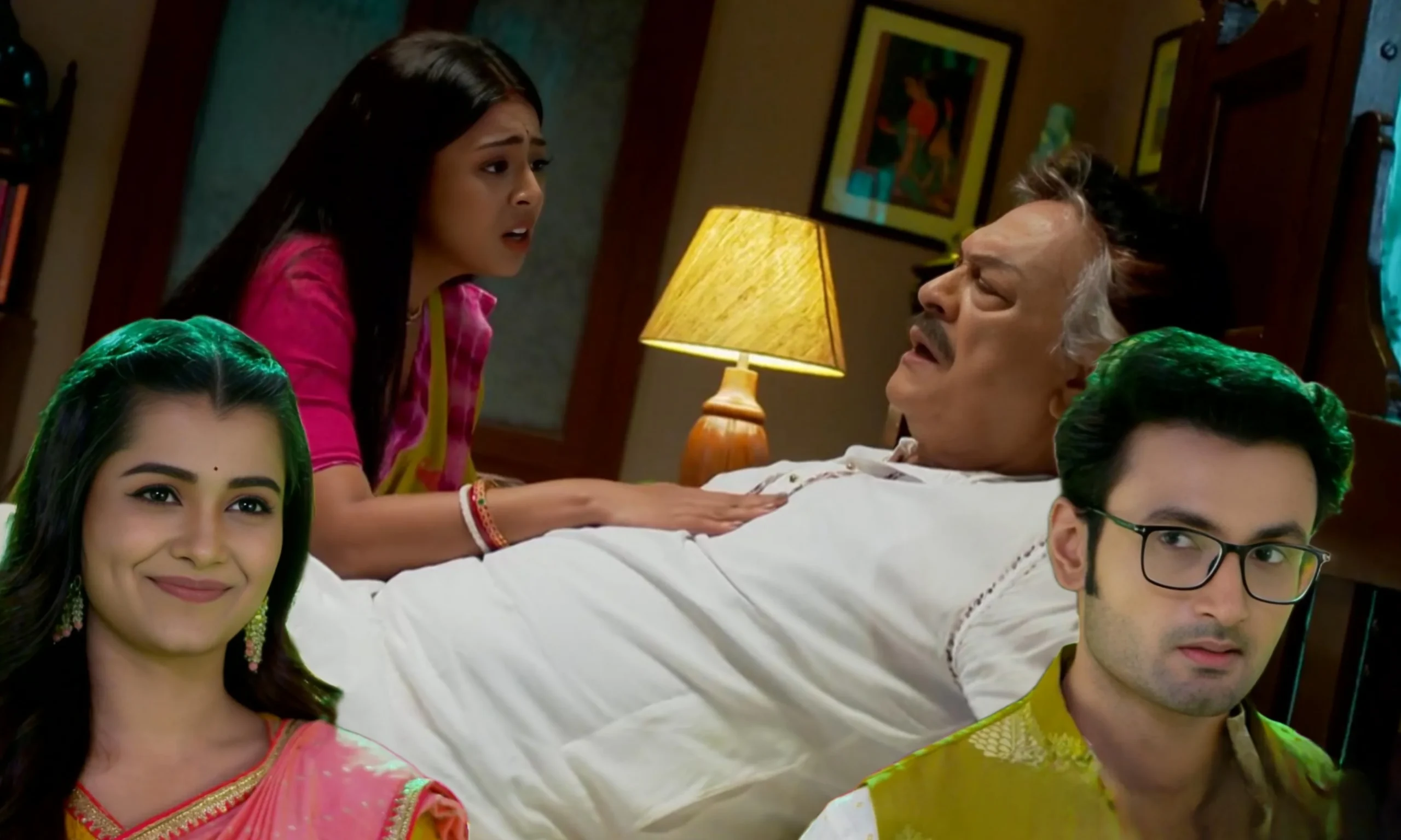 Star Jalsha Roshnai serial update Rajesh is going to inform about Roshnai and Aranyak's marriage