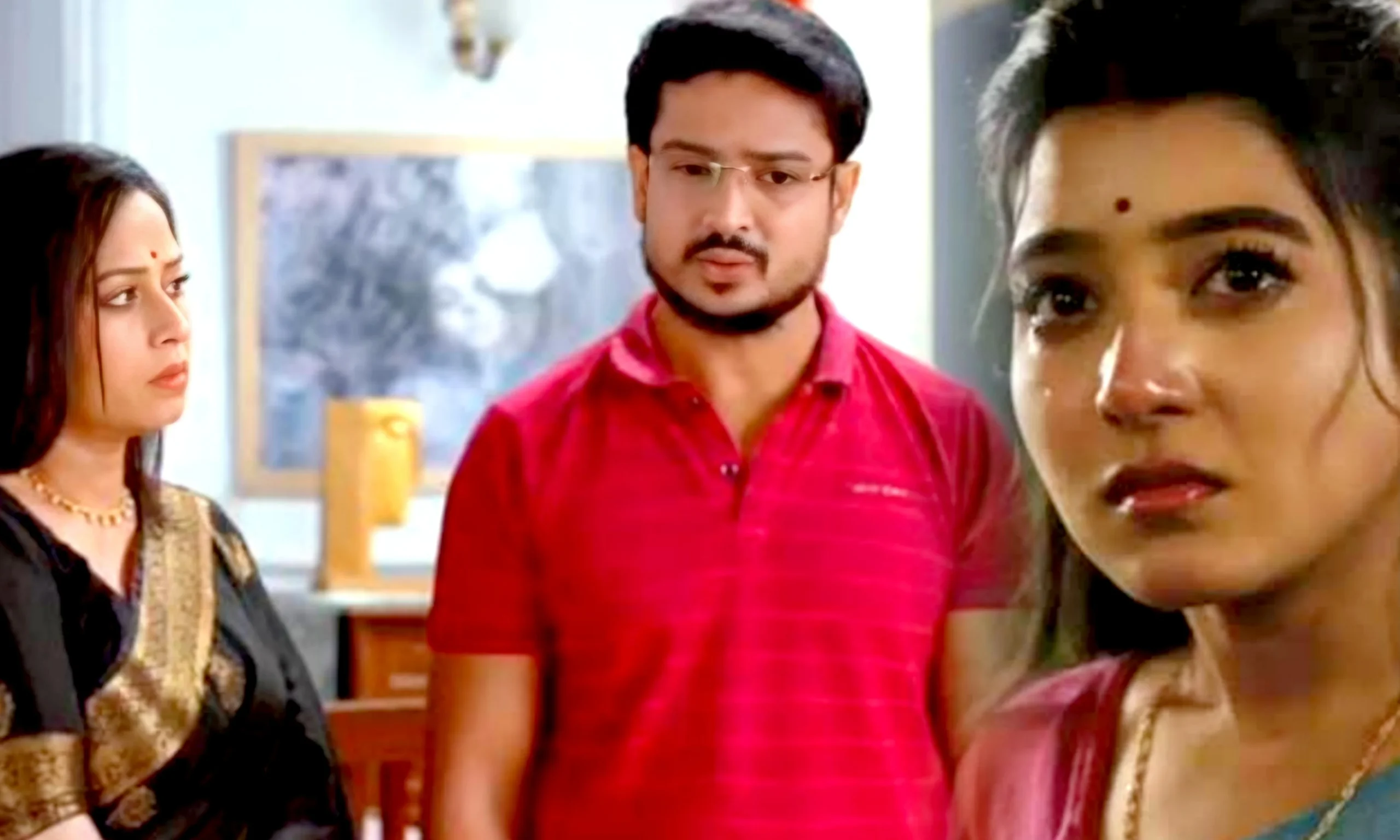 আদৰ্শ স্বামীর পরিচয় দিলো অনির্বাণ, মাকে উচিত কথা শুনিয়ে রাইয়ের পাশে দাঁড়ালো সে 1 anirban proved to be ideal husband
