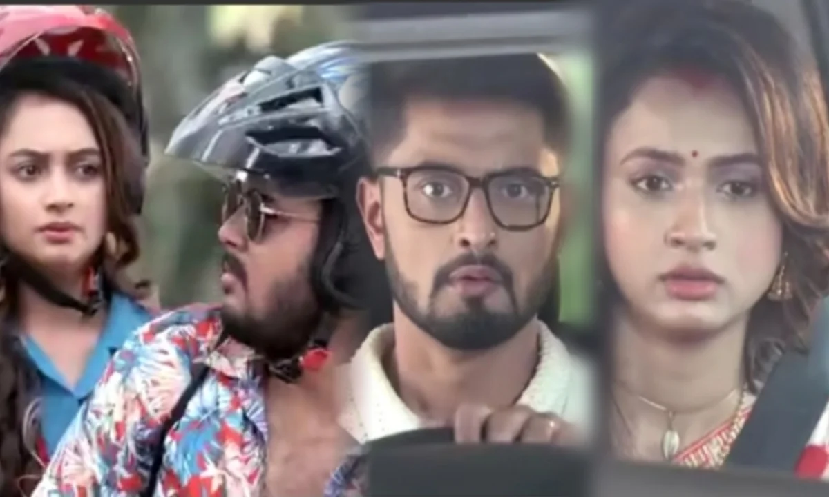 আঁখি-গৌরবের গাড়ি খারাপ, ঝিলিক-দেবা সঙ্গে হবে দেখা? এবার কী তবে সত্যি ধরা পড়বে আঁখি-ঝিলিকের? 1 Bengali serial