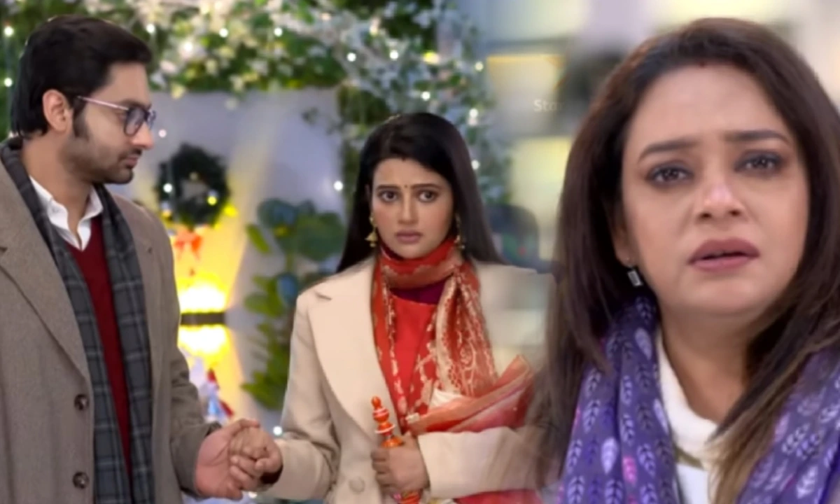 ‘গৃহপ্রবেশ’-এ উত্তেজনার চরম পর্যায়! মা না শুভ, কার হাত ছাড়বে আদৃত? 1 griho prabesh today episode 27 december