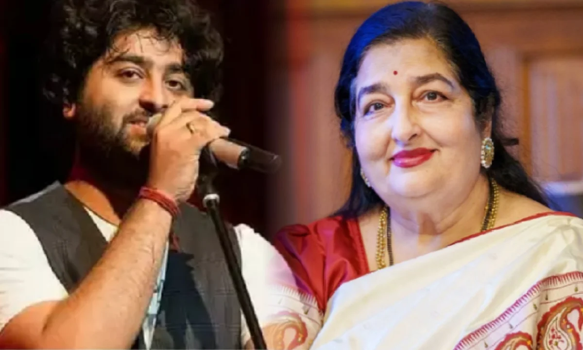 Anuradha Paudwal, Arijit singh, indian singer, অনুরাধা পডওয়াল, অরিজিৎ সিং, ভারতীয় গায়ক