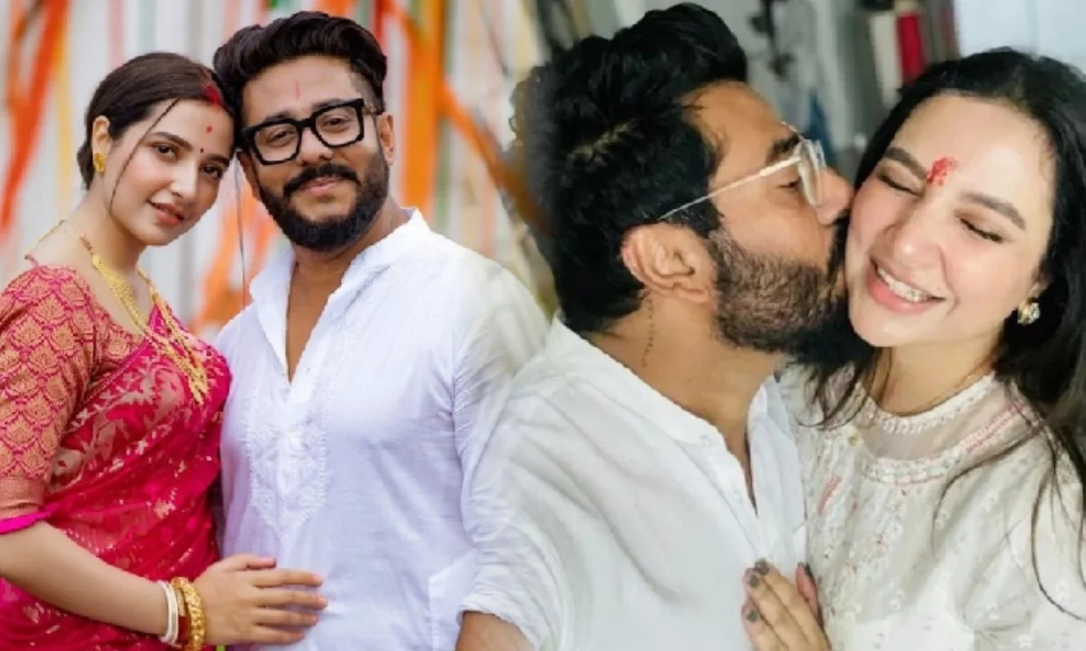 Actress Subhashree Ganguly and Director Raj Chakraborty together on valentine's day