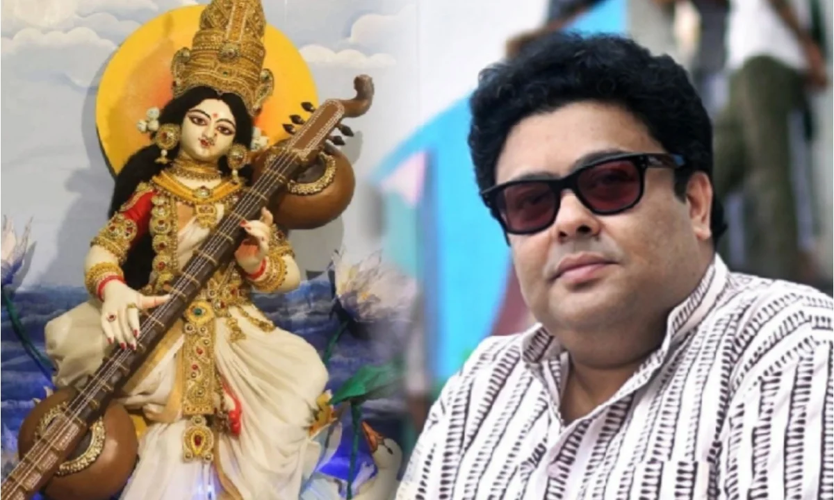 সরস্বতী কামের দেবী! বাগদেবীর আরাধনার দিনে এ কী কথা বললেন অম্বরীশ! 1 অম্বরীশ ভট্টাচার্য , tollywood, সরস্বতী পুজো, saraswati puja