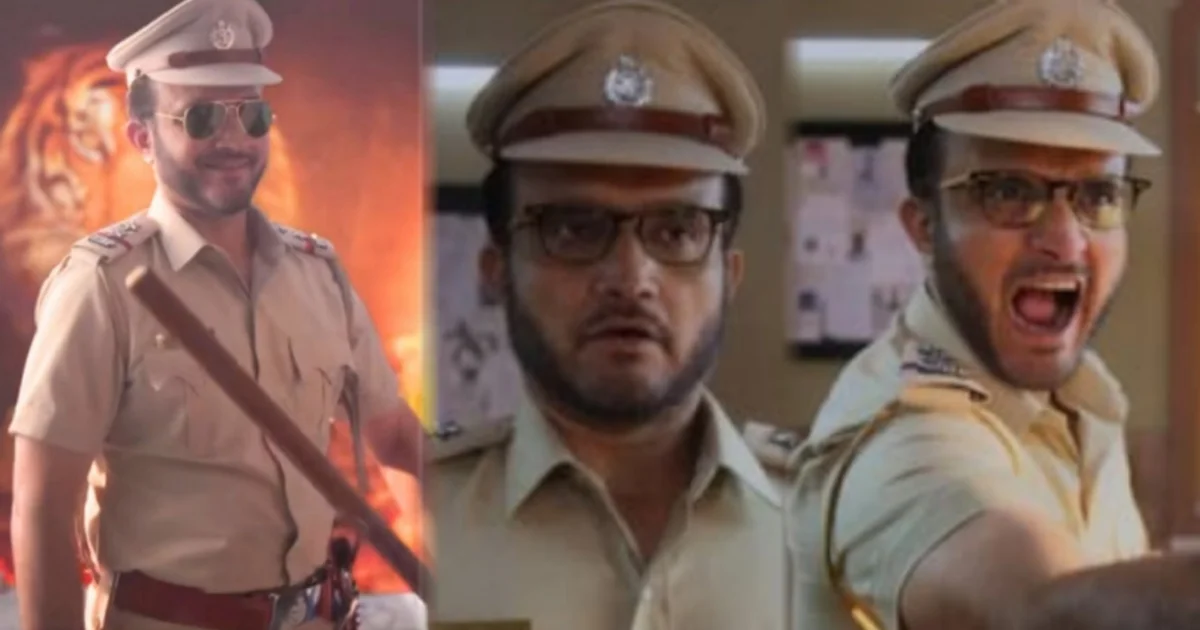 Sourav Ganguly, Khakee 2 : The bengal chapter, Police officer, Promotion Shoot, সৌরভ গঙ্গোপাধ্যায়ের, কিংবদন্তি ক্রিকেটার, খাকি ২ : দ্য বেঙ্গল চ্যাপ্টার, পুলিশ অফিসার, বিজ্ঞাপনী প্রচার