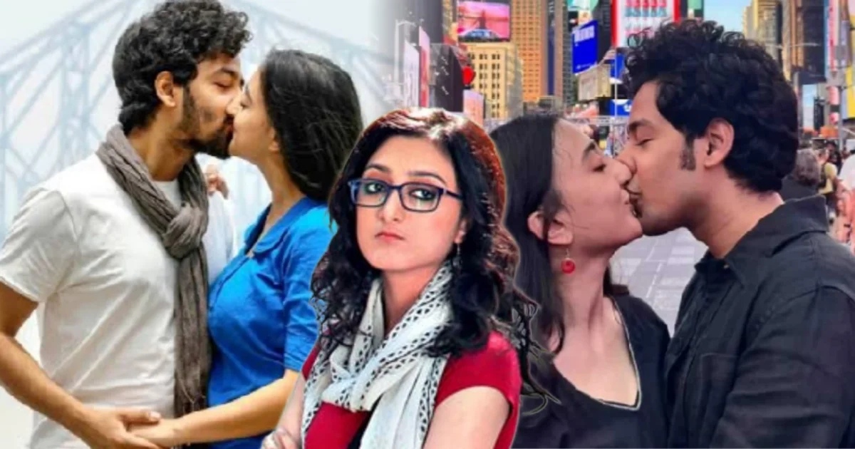 Riddhi Sen, Surangana Bandyopadhyay, Detective Charulata, Ten years of love, Kissing Scene, New York, Times square, candid confession, Responses to Trolls, Tollywood couple, trending couple, ঋদ্ধি সেন, সুরঙ্গনা বন্দ্যোপাধ্যায়, ডিটেকটিভ চারুলতা, প্রেমিক যুগল, প্রেমের দশ বছর, খোলামেলা স্বীকারোক্তি, চুম্বন দৃশ্য, নিউইয়র্ক, টাইমস স্কোয়ার, সমালোচনার জবাব, টলিউড জুটি