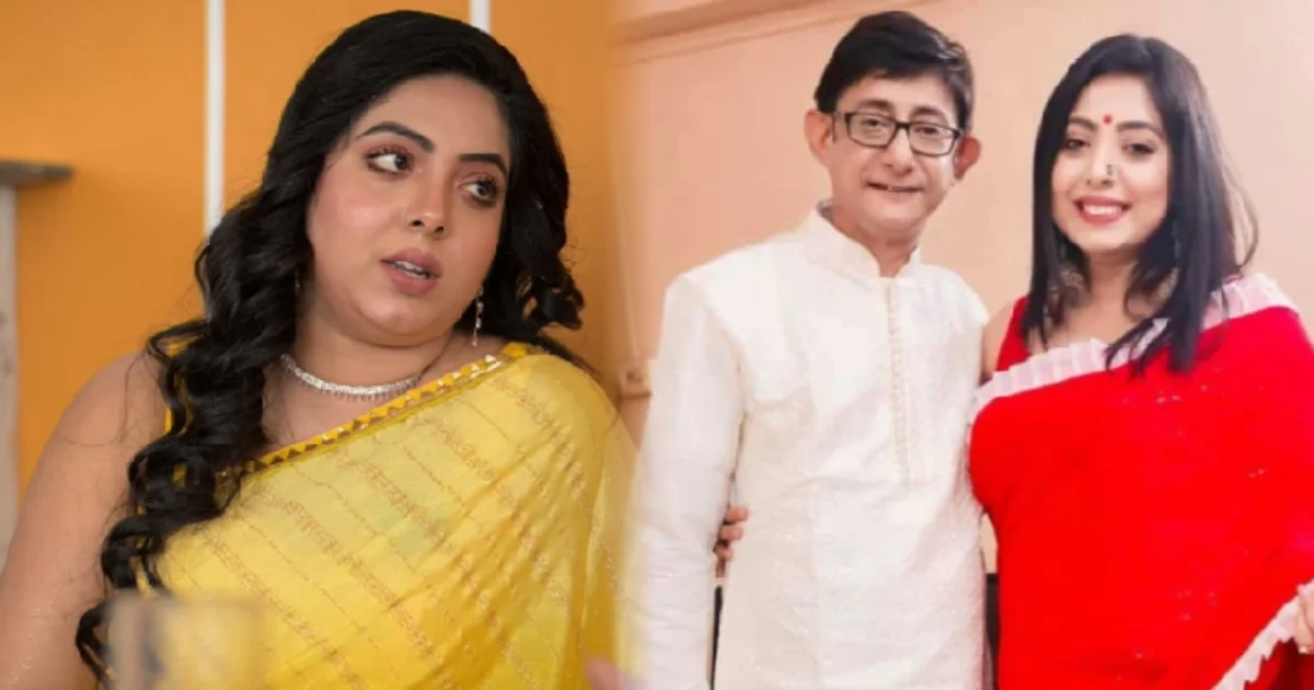 Kanchan Mullick, Sreemoyee Chattoraj, Facing trolls, Pinki Banerjee, accused for breaking past marriage, celebrity Couple, tollywood Couple, Krishvi, কাঞ্চন মল্লিক, শ্রীময়ী চট্টরাজ, পিঙ্কি বন্দ্যোপাধ্যায়, সমালোচনার মুখে, অতীত সম্পর্ক ভাঙ্গনের অভিযোগ, টলিউড কাপল, তারকা দম্পতি,কৃষভি