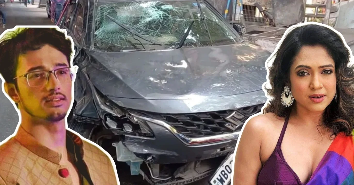 ঠাকুরপুকুর দুর্ঘটনা, টলিউডের সস্পর্ক, আরিয়ান ভৌমিক, শ্রিয়া বসু, ঋতুপর্ণা সেন, ভিডিয়ো বৌমা, স্যান্ডি সাহা, নেশাগ্রস্ত গাড়ি চালানো, সান বাংলা, টিআরপি পার্টি, টলিউড খবর, Thakurpukur Accident, Tollywood Controversy, Aryann Bhowmik, Shreya Basu, Rituporna Sen, Sandy Saha, Video Bouma, Drunk Driving, Star Scandal, TRP Celebration, Tollywood News, Tollywood Connection