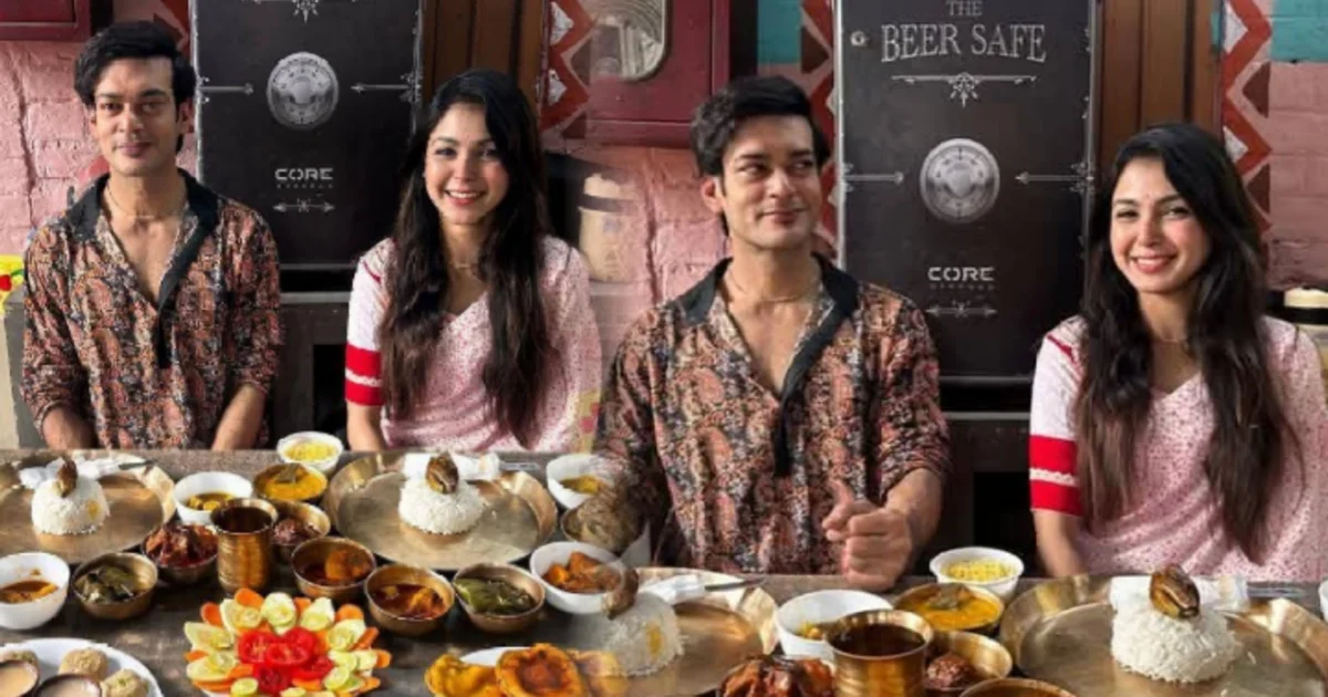 Abhishek Bose, Sharly Modak, Phulki, Abhishek-Sharly Wedding, Premarital Feast, Zee Bangla, Love Life Controversy, Trolls, Netizen Reactions, Celebrity Rumours, Celebrity Couple, Marriage, অভিষেক বোস, শার্লি মোদক, ফুলকি, অভিষেক-শার্লি বিয়ে, আইবুড়ো ভাত, জি বাংলা, প্রেমের গুঞ্জন, নেটিজেন প্রতিক্রিয়া, কটাক্ষ, বিয়ে, আইবুড়ো ভাত, তারকা দম্পতি