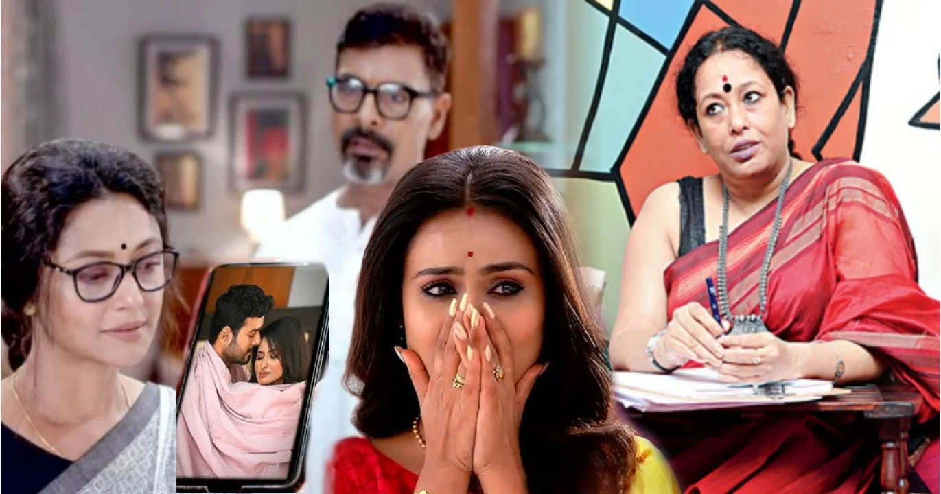 Leena Gangopadhyay, Chiroshokha, Star Jalsha, Extramarital Affair Debate, Bengali Serial, Social Media Troll, Audience Reaction, Criticism, Writer’s Response, TRP, Bold Statement, লীনা গাঙ্গুলি, চিরসখা, পরকীয়া বিতর্ক, বাংলা ধারাবাহিক, স্টার জলসা, সমাজ মাধ্যমের প্রতিক্রিয়া, দর্শকদের সমালোচনা, লেখিকার প্রতিক্রিয়া, টিআরপি