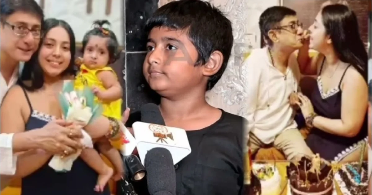 Kanchan Mullick, Kanchan Mullick Birthday, Sreemoyee Chattoraj, Midnight Birthday Celebration, Lip Kiss, Viral Photo, Midnight Celebration, Krishavi, Rice Ceremony, Tollywood Couple, Romantic Moment, Trend Setter Couple, কাঞ্চন মল্লিক, কাঞ্চন মল্লিক জন্মদিন, শ্রীময়ী চট্টরাজ, মধ্যরাতে জন্মদিন উদযাপন, ঠোঁটে ঠোঁট রেখে চুমু, লিপ কিস, ভাইরাল ছবি, মিডনাইট সেলিব্রেশন, কৃষভি, অন্নপ্রাশন, টলিউড দম্পতি, ট্রেন্ড সেটার কাপল