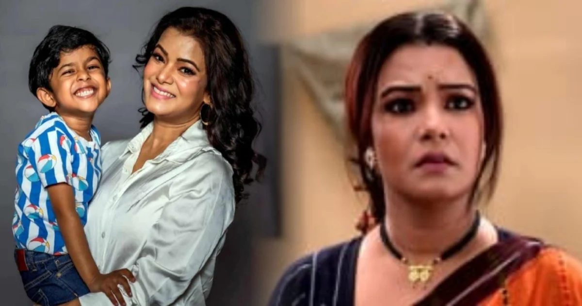 Sonali Chowdhury, Riyan, birthday, shooting schedule, working mother, emotional moment, Mittir Bari, zee bangla, actress life, motherhood, mother's guilt, sonali son birthday, সোনালী চৌধুরী, রিয়ান, জন্মদিন, শুটিং ব্যস্ততা, মায়ের মনখারাপ, মিত্তির বাড়ি, অভিনেত্রীর জীবন, মাতৃত্ব, মায়ের আক্ষেপ, জি বাংলা, বাংলা ধারাবাহিক