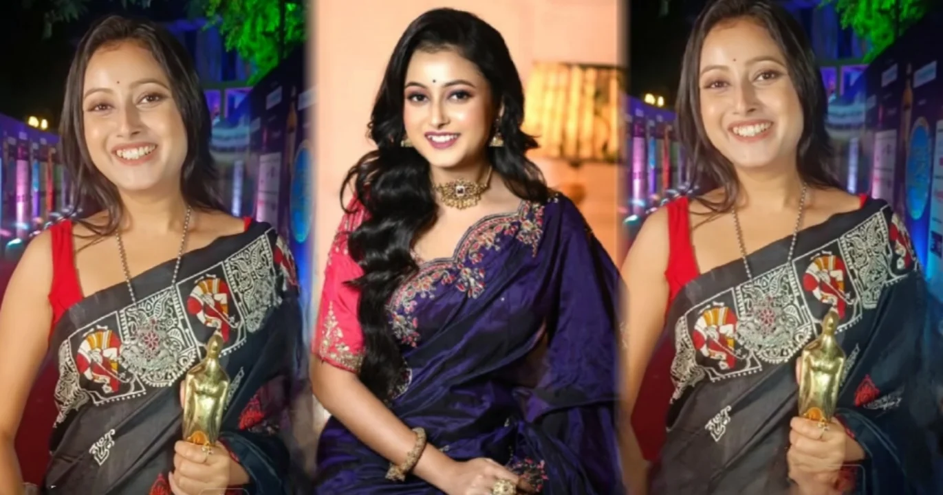 Pallavi Sharma, Best Actress, Telecine Awards 2025, Neem Phooler Madhu, Ke Aapon Ke Por, Joba, Parna, Star Jalsha, Zee Bangla, Bengali serial, small screen actress, simple lifestyle, পল্লবী শর্মা, সেরা অভিনেত্রী, টেলিসিনে অ্যাওয়ার্ড ২০২৫, নিম ফুলের মধু, কে আপন কে পর, জবা, পর্ণা, জি বাংলা, স্টার জলসা, বাংলা ধারাবাহিক, ছোটপর্দার অভিনেত্রী, গ্ল্যামারহীন জীবন