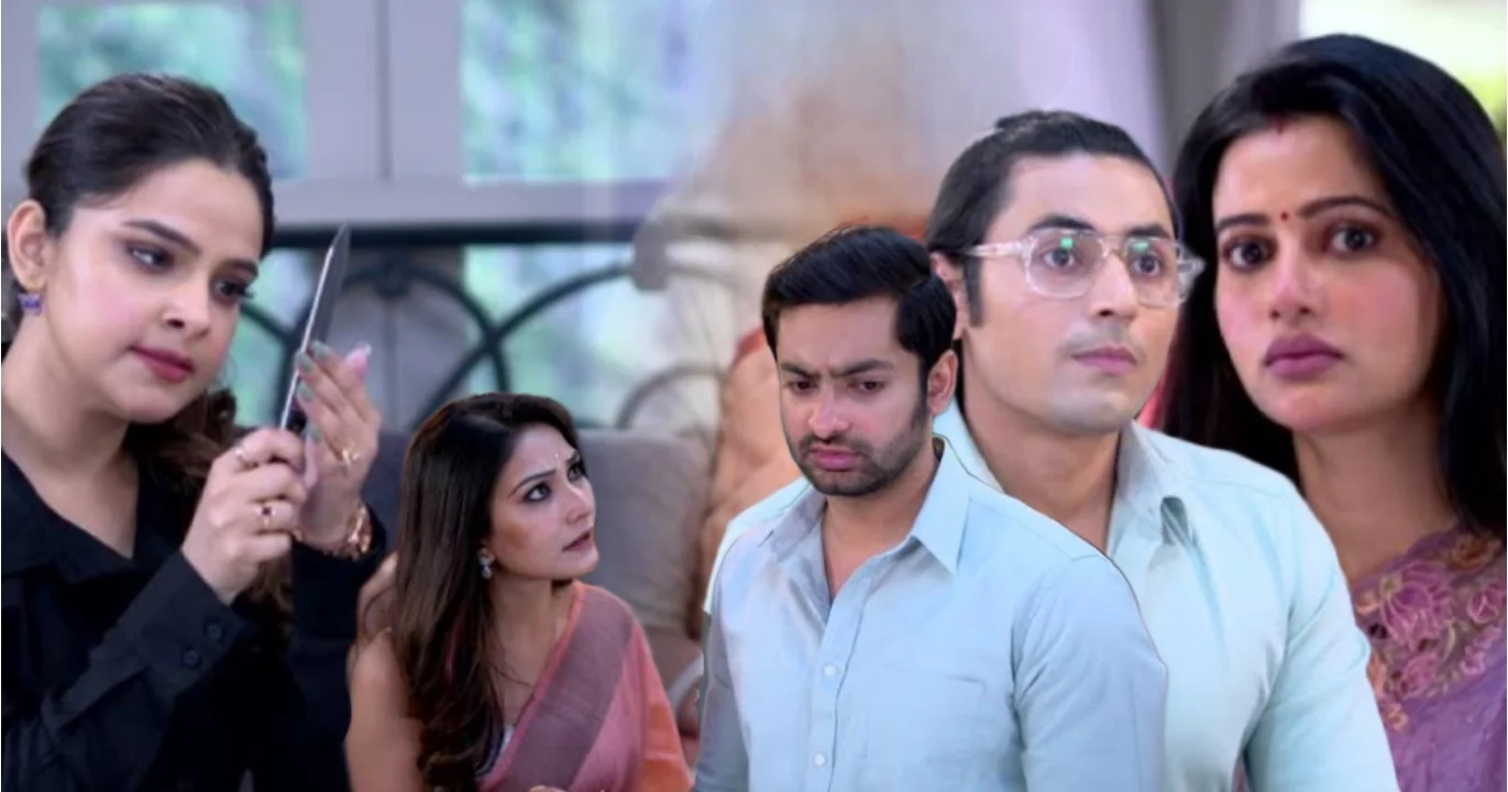 শুভ থেকে আকাশ, জিনিয়ার কাছে সবাই তুরূপের তাস! একটা ঝামেলা শেষ হতে না হতেই আরেক ঝামেলার মুখে পড়লো আদৃত! কী হতে চলেছে গৃহপ্রবেশ ধারাবাহিকে? 1 entertainment