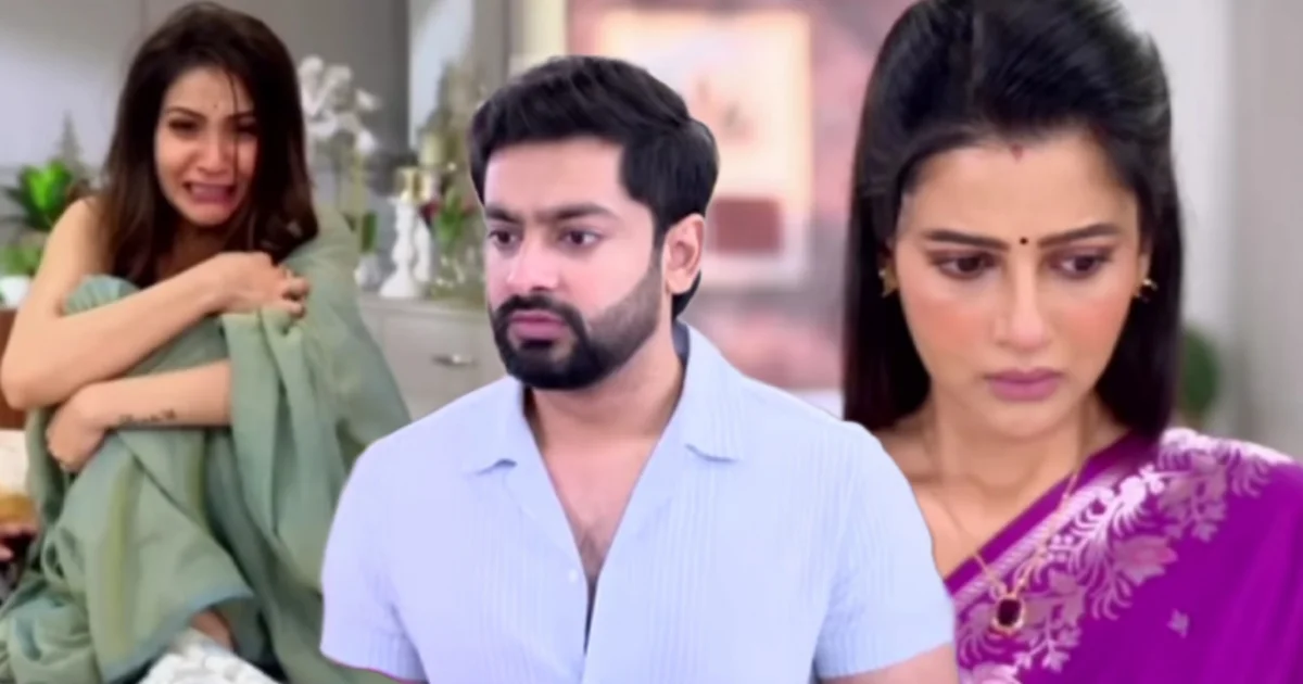 জিনিয়ার চালে জিনিয়াকেই ঘোল খাওয়ালো শুভ! শুভর কাছে ফাঁস হল জিনিয়ার ষড়যন্ত্র! তবে কি সমিত-জিনিয়ার এনগেজমেন্ট হবে না? কী হতে চলেছে গৃহপ্রবেশ ধারাবাহিকে? 2 Tollywood serial Grihaprabash, star jalsha, Ushasi Roy, Sushmit Mukherjee, Entertainmentnews, entertainment, বিনোদন, স্টার জলসা, অভিনেতা, অভিনেত্রী, টলিউড,গৃহপ্রবেশ, সুস্মিত মুখার্জী, ঊষসী রায়, সিরিয়াল, ধারাবাহিক