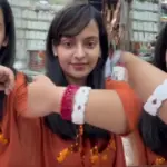 Madhubani Goswami, Raja Goswami, shankha pola, Madhubani Goswami Controversy, Bengali Tradition, Personal Ritual, Belief, Culture, Sindoor, Bridal Attire, Social Media Backlash, Netizens Reaction, মধুবনী গোস্বামী, রাজা গোস্বামী, শাঁখা পলা, মধুবনী গোস্বামী বিতর্ক, বিশেষ রীতি, বিশ্বাস, ঐতিহ্য, বাঙালিয়ানা, সিঁদুর, সমাজ মাধ্যমে সমালোচনা, নেটিজেনদের কটাক্ষ