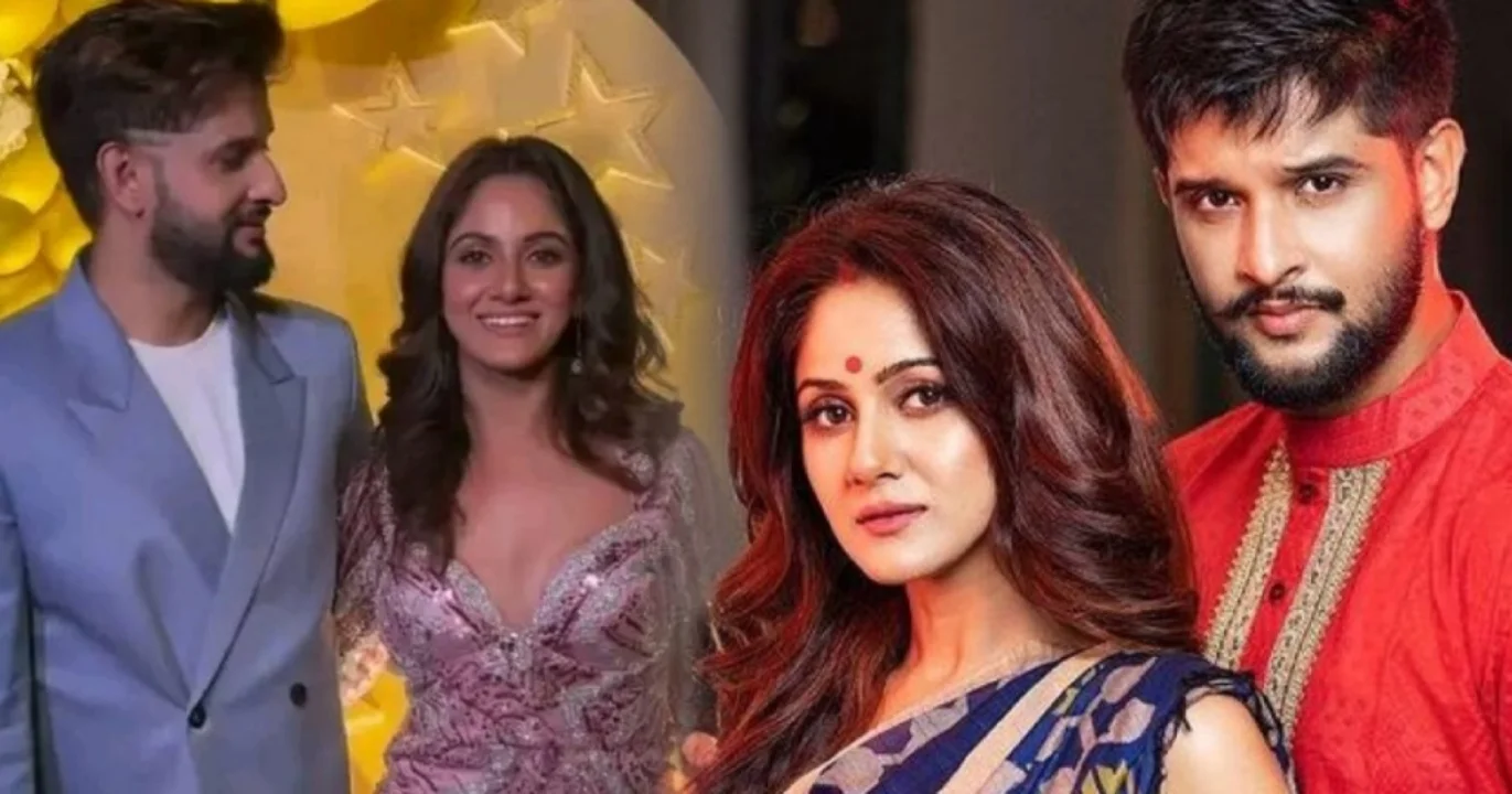 Neel Bhattacharya, Trina Saha, Neel’s birthday, good news, debut song, singer Neel, Talli song, return from Mumbai, Trina-Neel, Hindi song, musical debut, living alone, back in Kolkata, tollywood reunion, birthday celebration, নীল ভট্টাচার্য, তৃণা সাহা, নীলের জন্মদিন, সুখবর, নতুন গান, গায়ক নীল, টাল্লি গান, মুম্বই থেকে ফিরে, তৃণা-নীল, হিন্দি গান, গানের জগতে অভিষেক, কলকাতায় ফেরা, রিইউনিয়ন, জন্মদিন উদযাপন, টলিউড