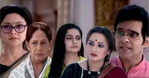 চন্দ্রের কাছে দু’লাখ টাকাই সম্পর্কের দাম! চন্দ্রর টাকায় ঘৃণা উগরে দিল সোহিনী! আদালতে কমলিনীর বিরুদ্ধে কুর্চির প্রাক্তন স্বামীকে দাঁড় করাল চন্দ্র! —'চিরসখা'য় শুরু আইনি মহাযুদ্ধ! 2 Chiroshokha, Star Jalsha, Aparajita Ghosh Das, Sudip Mukherjee, Leena Ganguly, Shinjinee Chakraborty, Rajannya Mitra, Raja Goswami, Vivaan Ghosh, Anashua Majumdar, Serial Update, Chiroshokha today episode, চিরসখা, স্টার জলসা, রঞ্জনা মিত্র, সুদীপ মুখার্জী, অপরাজিতা ঘোষ দাস, লীনা গাঙ্গুলি, অনুসূয়া মজুমদার, রাজা গোস্বামী, সিরিয়াল আপডেট, চিরসখা আজকের পর্ব