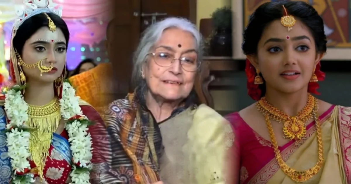 "সোনার ভরি এক লক্ষ, তবু ধারাবাহিকে অভিনেত্রীদের গা ভর্তি গয়না!" "বাস্তবতা হারিয়ে যাচ্ছে আজকের ধারাবাহিক থেকে"— ক্ষোভ প্রকাশ করলেন ‘জন্মভূমি’র পিসিমা তথা বর্ষীয়ান অভিনেত্রী মিতা চট্টোপাধ্যায়! 1 Mita Chatterjee, Veteran Actress, Janmabhumi serial, Bengali Television, Jewellery Controversy, Gold Price, Old Vs New Serials, Actress Opinion, Middle-class Stories, Serial Criticism, TV realism, Tollywood, মিতা চট্টোপাধ্যায়, বর্ষীয়ান অভিনেত্রী, জন্মভূমি ধারাবাহিক, বাংলা সিরিয়াল, গয়না বিতর্ক, সোনার দাম, পুরনো বনাম নতুন সিরিয়াল, অভিনেত্রীর ক্ষোভ, মধ্যবিত্ত পরিবারের গল্প, ধারাবাহিক সমালোচনা, টলিউড