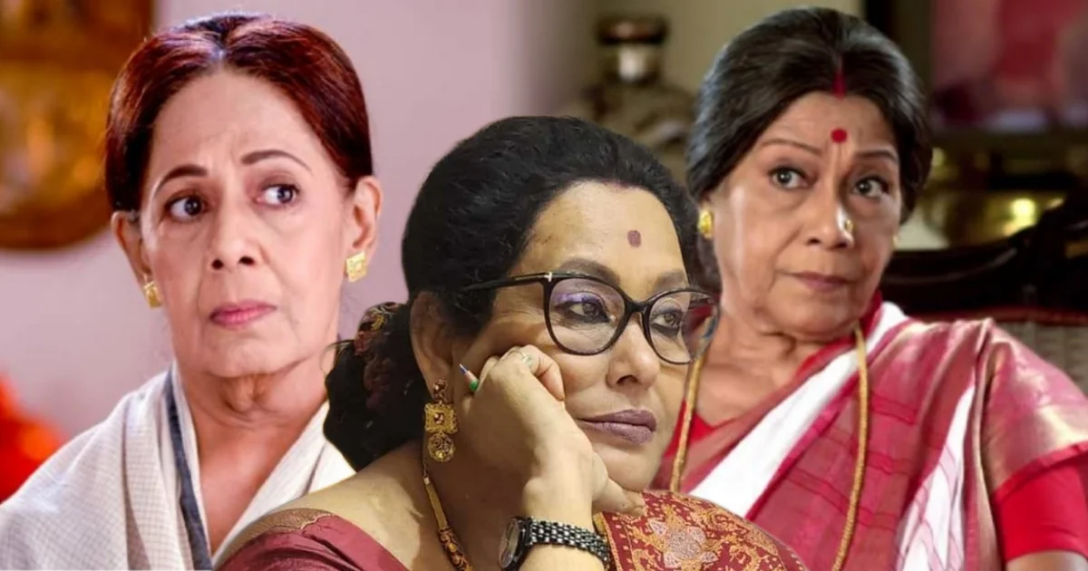 Leena Ganguly, Bengali Serials, Mother-in-law, Negative Characters, Scheming Roles, Daughter-in-law, Bengali Television, Controversy, Trolling, Social Media, লীনা গঙ্গোপাধ্যায়, বাংলা টেলিভিশন, শাশুড়ি চরিত্র, কুচুটে চরিত্র, বউমা, বাংলা সিরিয়াল, ষড়যন্ত্র, ট্রোল, সমাজ মাধ্যমে বিতর্ক