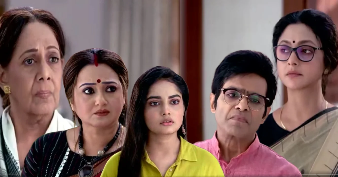 Chiroshokha, Star Jalsha, Aparajita Ghosh Das, Sudip Mukherjee, Leena Ganguly, Shinjinee Chakraborty, Rajannya Mitra, Raja Goswami, Vivaan Ghosh, Anashua Majumdar, Serial Update, Chiroshokha today episode, চিরসখা, স্টার জলসা, রঞ্জনা মিত্র, সুদীপ মুখার্জী, অপরাজিতা ঘোষ দাস, লীনা গাঙ্গুলি, অনুসূয়া মজুমদার, রাজা গোস্বামী, সিরিয়াল আপডেট, চিরসখা আজকের পর্ব