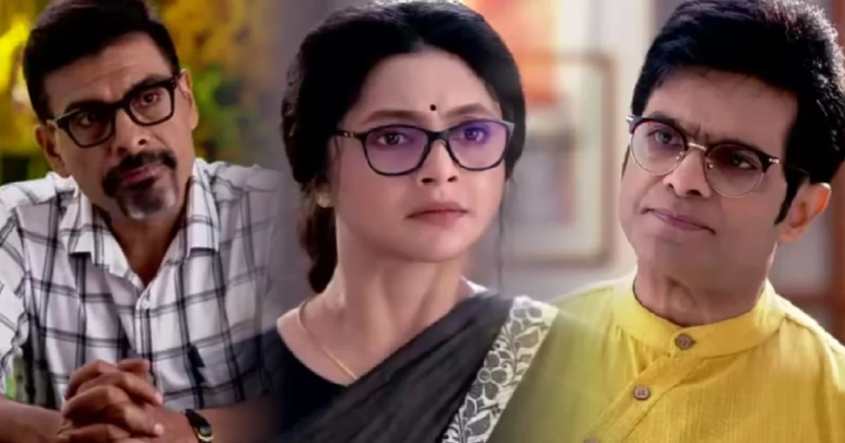 আমিষ খাইয়ে বৈধব্য ভাঙল নতুন, আবেগে ভেসে নিজের ভালোবাসা স্বীকার করল কমলিনী! চন্দ্র-বর্ষার ষড়'যন্ত্রে গয়না চু'রিতে ফাঁসল কমলিনী! পুলিশ ডাকার হুমকি সোহিনীর! এবার কমলিনীকে কীভাবে বাঁচাবে স্বতন্ত্র? 2 Chiroshokha, Star Jalsha, Aparajita Ghosh Das, Sudip Mukherjee, Leena Ganguly, Shinjinee Chakraborty, Rajannya Mitra, Raja Goswami, Vivaan Ghosh, Anashua Majumdar, Serial Update, Chiroshokha today episode, চিরসখা, স্টার জলসা, রঞ্জনা মিত্র, সুদীপ মুখার্জী, অপরাজিতা ঘোষ দাস, লীনা গাঙ্গুলি, অনুসূয়া মজুমদার, রাজা গোস্বামী, সিরিয়াল আপডেট, চিরসখা আজকের পর্ব