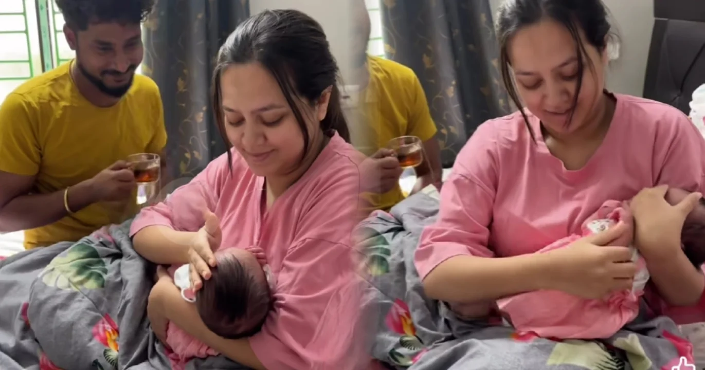 Ahona Dutta And Dipankar Ray revealed The Name Of Their Newborn Daughter