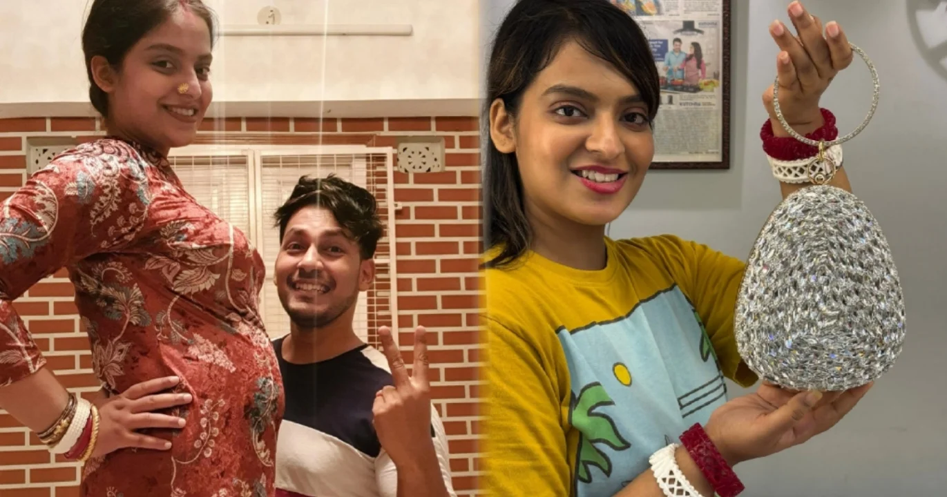 Madhubani Goswami, Raja Goswami, Business Launch, Bag Collection, Fake Pregnancy Hint, Social Media Trolling, Cheap Publicity, Celebrity Marketing, Madhubani Goswami controversy, Bengali Actress, Bengali Television, Entertainment, মধুবনী গোস্বামী, রাজা গোস্বামী, রাজা মধুবনী কালেকশনস, মধুবনীর ব্যাগ ব্যবসা, অন্তঃসত্ত্বা ছবি নিয়ে প্রতারণা, সস্তার প্রচার, সমাজ মাধ্যমে ট্রোল, মধুবনীর পোস্ট বিতর্ক, মধুবনীর বিতর্কিত মন্তব্য, বাংলা সেলিব্রিটির ব্যবসা, বাংলা টেলিভিশন, বিনোদন