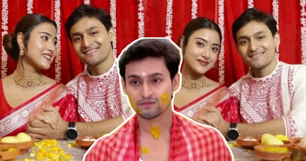 Partha Bera, Barninee Chakraborty, Pluto, Chiroshokha, marriage, Aiburobhat, Tollywood, New Couple, Photoshoot, New Beginning, পার্থ বেরা, বর্ণিনী চক্রবর্তী, প্লুটো, চিরসখা, বিয়ে, আইবুড়ো ভাত, টলিউড, ভালোবাসা, নতুন জুটি, ফটোশ্যুট, নতুন জীবন শুরু