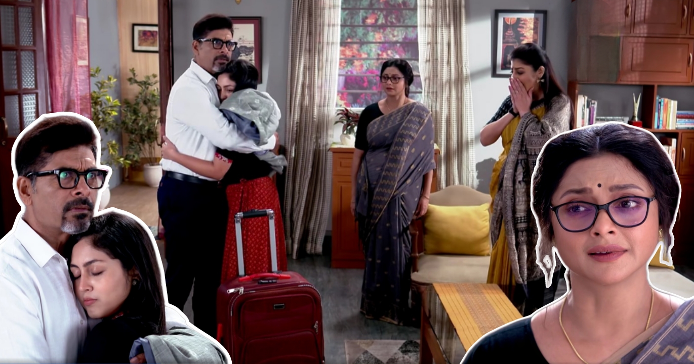 Mithi stops Natun kaku in Star jalsha serial Chirosokha