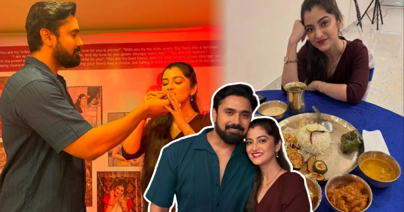 Rubel celebrates wife Sweta's first birthday after wedding