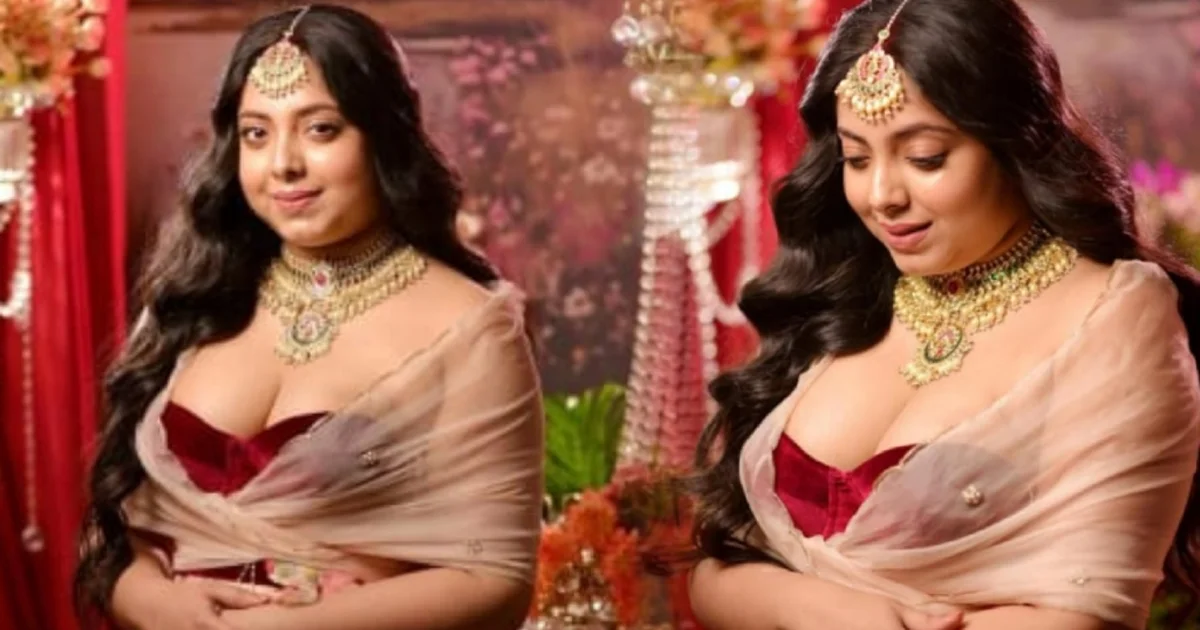 Sreemoyee Chattoraj Faces Backlash Over Bold Bridal Photoshoot Sparking Online Outrage
