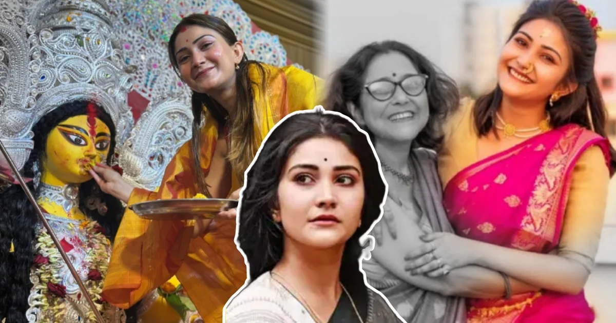 Kaushambi Chakraborty gets emotional on Dashami finds her late mother’s presence in Devi Durga