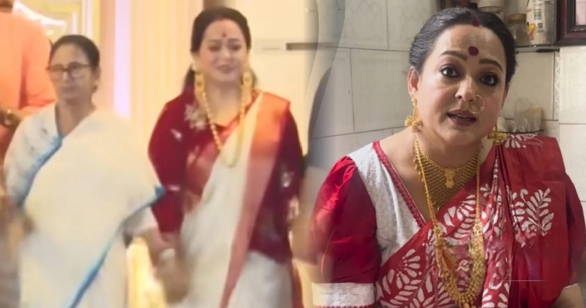 “এরা তো বুড়ি হয়ে গেছে, আর কোনো কাজ পাবে না,তাই সরকারের গায়ে লেগে থাকতে হয়! যদি টিকিট পায়” — দুর্গোৎসবের কার্নিভালে গিয়ে নোংরা কটা'ক্ষের মুখে অপরাজিতা আঢ্য! 1 অপরাজিতা আঢ্য, Aparajita Adhya, tollywood, বিনোদন