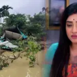 manasi-sengupta stuck in darjeeling-heavy-rain