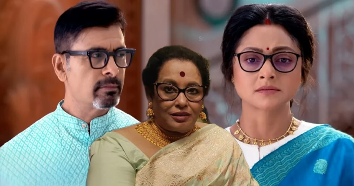 টেলি অ্যাকাডেমিতে 'সেরা জুটি' হয়েছে স্বতন্ত্র-কমলিনী, কিন্তু জুটির মধ্যে রসায়ন তো দূর বিশ্বাসের লেশ মাত্র নেই! 'চিরসখা'য় কমলিনীর হঠাৎ পরিবর্তন নিয়ে তীব্র কটাক্ষ দর্শকদের! কমলিনীকে পা'ল্টি'বাজ, লেখিকাকে 'পেন্ডুলামের মতো চরিত্র' লেখার জন্য ধুয়ে দিচ্ছে নেটপাড়া! 1 Chiroshokha, Star Jalsha, Aparajita Ghosh Das, Komolini, Swatantra, Sudip Mukherjee, Leena Ganguly, Shinjinee Chakraborty, Rajannya Mitra, Raja Goswami, Vivaan Ghosh, Anashua Majumdar, Serial Update, Chiroshokha today episode, চিরসখা, স্টার জলসা, রঞ্জনা মিত্র, সুদীপ মুখার্জী, অপরাজিতা ঘোষ দাস, কমলিনী-স্বতন্ত্র, লীনা গাঙ্গুলি, অনুসূয়া মজুমদার, রাজা গোস্বামী, সিরিয়াল আপডেট, চিরসখা আজকের পর্ব