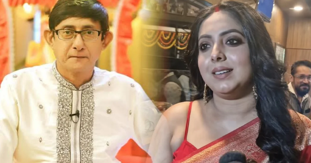 Sreemoyee Chattoraj, Kanchan Mullick, Glamorous Lady, Sreemoyee's Comment, Controversial Remark, Sreemoyee Kanchan Controversy, Social Media Backlash, Netizens Slams, Audience Reactions, Viral Clip, Laxmikantapur Local, Tollywood, শ্রীময়ী চট্টরাজ, কাঞ্চন মল্লিক, গ্লামারাস মহিলা, শ্রীময়ীর বক্তব্য, বিতর্কিত মন্তব্য, শ্রীময়ী কাঞ্চন বিতর্ক, সমাজ মাধ্যমে সমালোচনা, নেটিজেনদের প্রতিক্রিয়া, দর্শকের কটাক্ষ, ভাইরাল ভিডিও, লক্ষ্মীকান্তপুর লোকাল, টলিউড