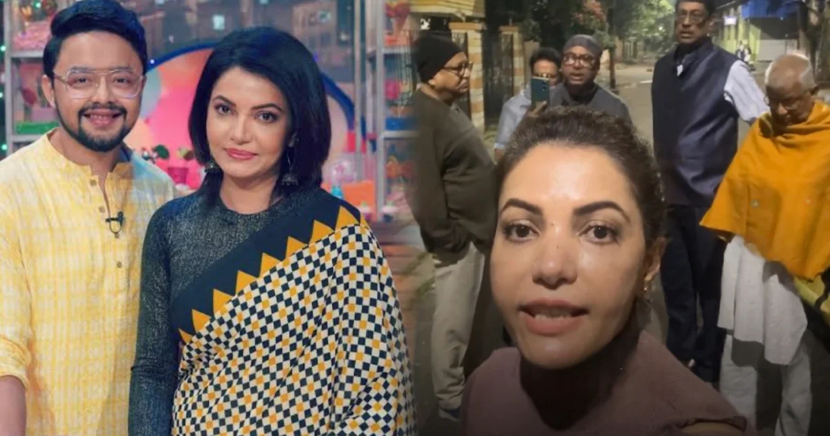 শহরে রাতের রাস্তায় হুলস্থুল! সামান্য পথকুকুরকে খাবার দেওয়ার অপরাধে মা'রমুখী জনতা! প্রাণ বাঁচাতে, পুলিশের দ্বারস্থ তারকা দম্পতি সায়ন্তনী-ইন্দ্রনীল! ঠিক কী ঘটেছে? 1 সায়ন্তনী মল্লিক, ইন্দ্রনীল মল্লিক, পথকুকুর, কুকুরকে খাওয়ানো, রাজডাঙা, কলকাতা পুলিশ, রাতের ঘটনা, বিরোধ, বিক্ষোভ, social media live, Sayantani Mallick, Indranil Mallick, street dogs, dog feeding issue, Kolkata Police, Rajdanga incident, late night chaos, protest, viral video