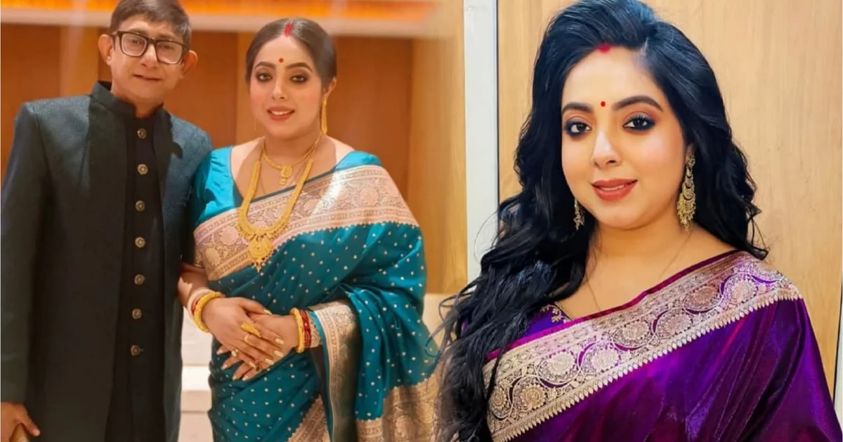 Kanchan Mullick, Sreemoyee Chattoraj, remarriage wish, Tollywood couple, wedding reception, কাঞ্চন মল্লিক, শ্রীময়ী চট্টোরাজ, আবার বিয়ে, টলিউড দম্পতি, খরাজ মুখোপাধ্যায় ছেলে বিয়ে