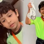 Yuvaan, Annual Sports Day, Subhashree Ganguly, Raj Chakraborty, Proud Mother, School Event, Medals Win, Social Media Post, Special Moment, Viral Video, ইউভান, অ্যানুয়াল স্পোর্টস ডে, শুভশ্রী গঙ্গোপাধ্যায়, রাজ চক্রবর্তী, স্কুল প্রতিযোগিতা, মেডেল জয়, গর্বিত মা, সমাজ মাধ্যমে পোস্ট, বিশেষ মুহূর্ত, ভাইরাল ভিডিও