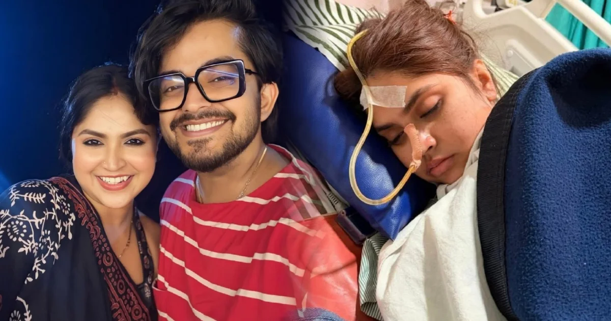 Debolina Nandy, Debolina Hospitalised, Debolina Health Update, Debolina Nandi Controversy, Debolina Live Video, Debolina Marriage, Prabah Nandy, Social Media Reactions, Sayak Chakraborty, Fans Concern, দেবলীনা নন্দী, দেবলীনা নন্দী হাসপাতালে, দেবলীনার অসুস্থতা, দেবলীনা লাইভ ভিডিও, দেবলীনা বিয়ে, প্রবাহ নন্দী, শ্বশুরবাড়ির চাপ, মানসিক চাপ, সায়ক চক্রবর্তী, সমাজ মাধ্যমে প্রতিক্রিয়া, ভক্তদের উদ্বেগ